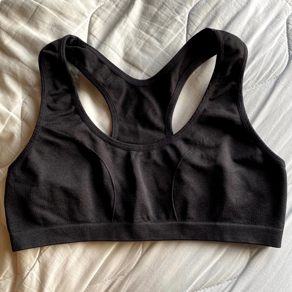 Matix Black Seamless Women’s Racerback Sports Bra